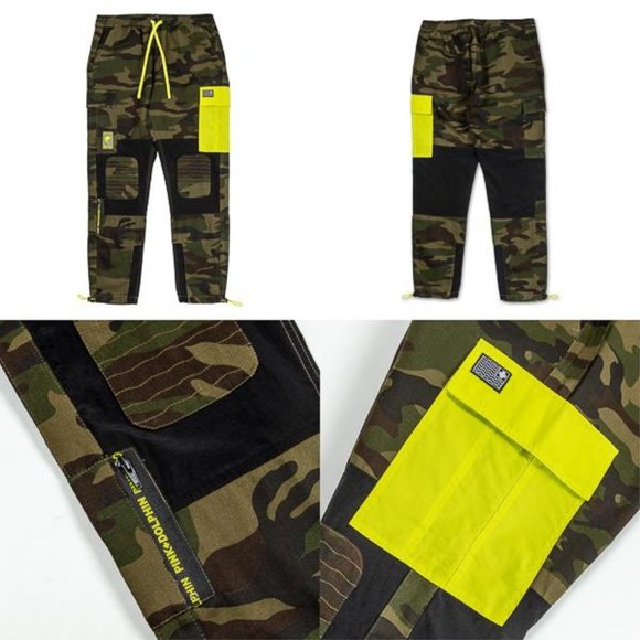 Pink Dolphin Other - NEW PINK DOLPHIN Men Cargo Camo Pants Army M-2XL